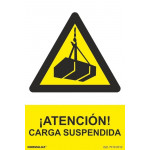 Signal Attention! Load suspended with UV inks