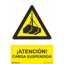 Signal Attention! Load suspended with UV inks