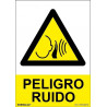 Sign with UV inks Noise hazard SEKURECO