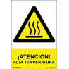 UV Ink Sign Attention! High Temperature SEKURECO