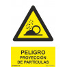 Señal de Peligro Proyección de Partículas SEKURECO RD30026