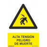Signal Haute Tension Danger de Mort SEKURECO