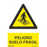 Segnale di Pericolo Terreno Fragile SEKURECO