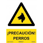 Signal Caution! Dogs with UV inks