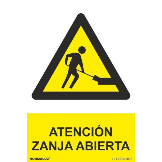 Vala de sinal Attante com tintas UV