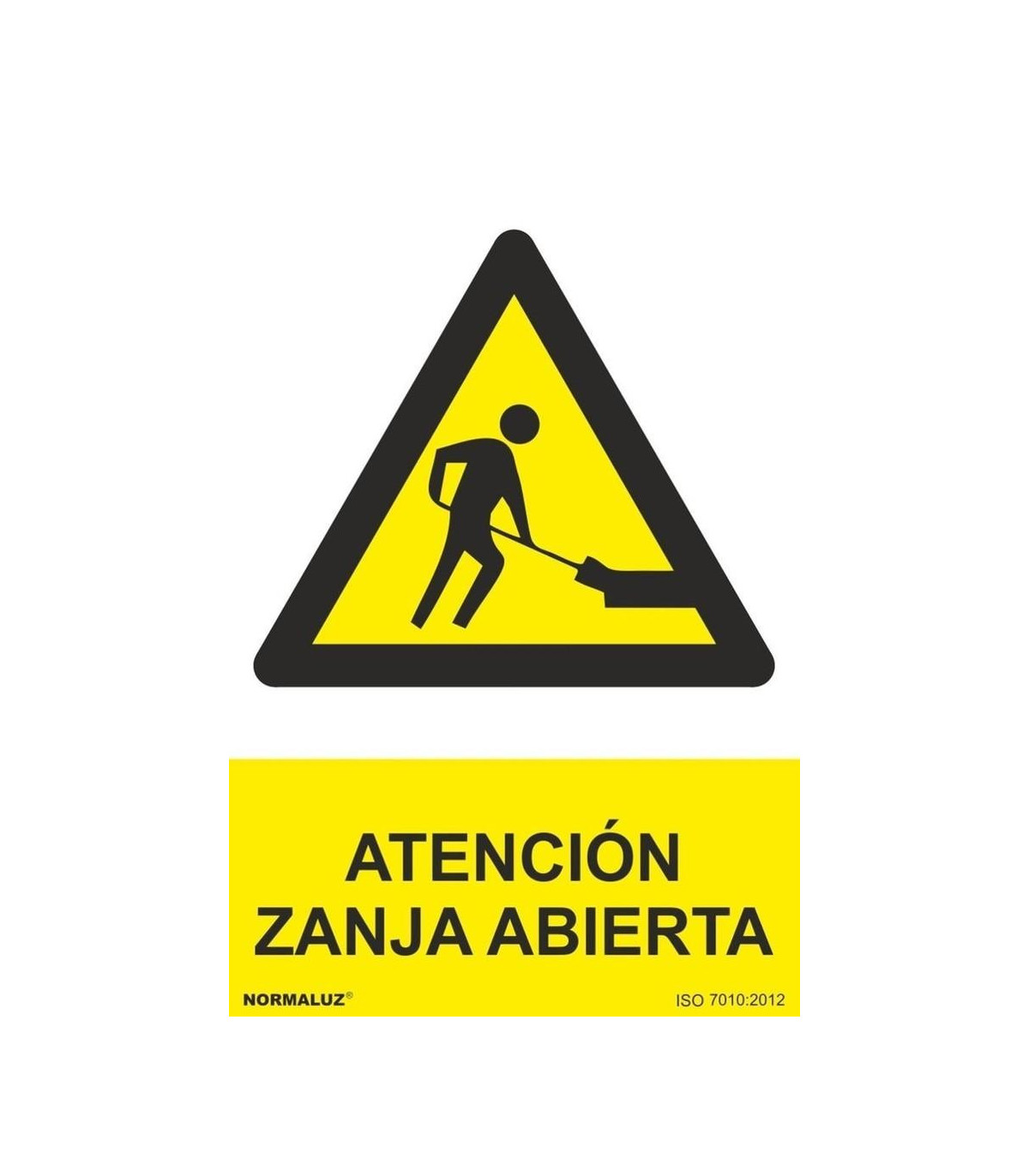Se al Atenci n Zanja Abierta Con Tintas UV Skrc Comprar Online Se al Atenci n Zanja Abierta Con Tintas UV Skrc Comprar Online