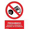 Señal de Prohibido reparar la máquina solo personal autorizado SEKURECO , Tintas UV
