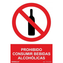 Verbotenes Signal, das alkoholische Getränke mit UV-Tinten aufwendig ist