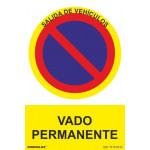 Permanent Vated Sign with UV Inks