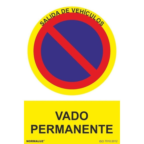Panneau vigueur permanent avec encres UV