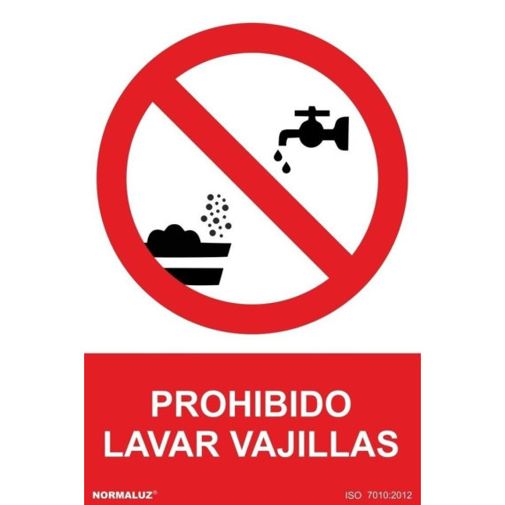 Utensílios de lavagem de sinal proibidos com tintas UV