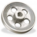 Puleggia in alluminio per testa a compressore 120x24