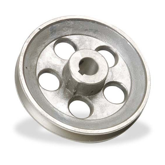 Polea de aluminio para cabezal compresor A 120x24