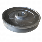 Puleggia in alluminio per testa a compressore 120x24