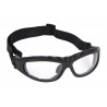 Óculos de segurança acolchoados Proteção 4 em 1 lentes com revestimento duro COFAN 11000399