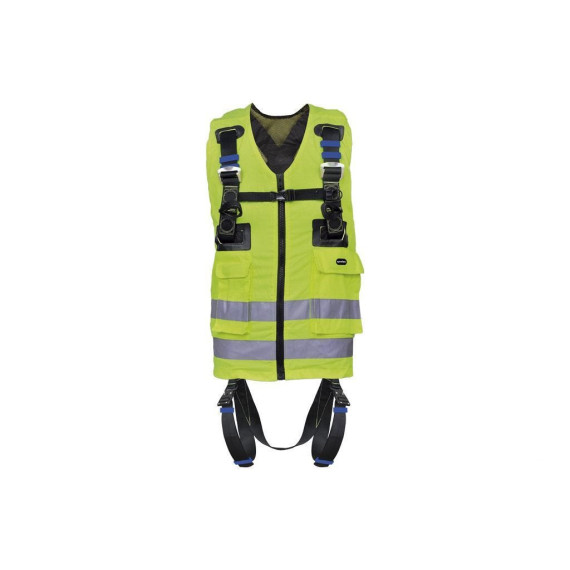 Harness 2 points + dorsal high visibility