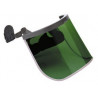 SAFETOP face shield attachable to Superface Combi helmet Green