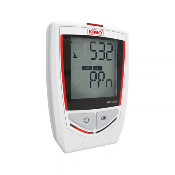 Misuratore multiparrametrico per CO2, Tº, HR e pressione atmosferica KCC 320