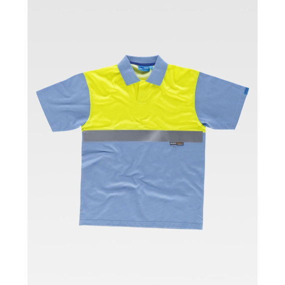Polo antibacteriano en piqué de algodón C3441
