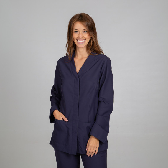 Blusa sanitaria para mujer manga larga antibacterias GARY'S Aitana