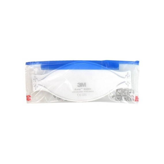 Aura masque de 3M FFP2 NR D NON VALVE 9320+