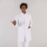 Long sleeve white coat with breathable and antibacterial fabric GARY'S men's Saul.