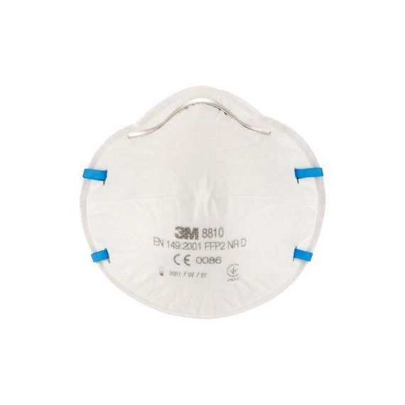FFP2 Masque NR D Moulée Non Valve 8810SP (5 UNDS)