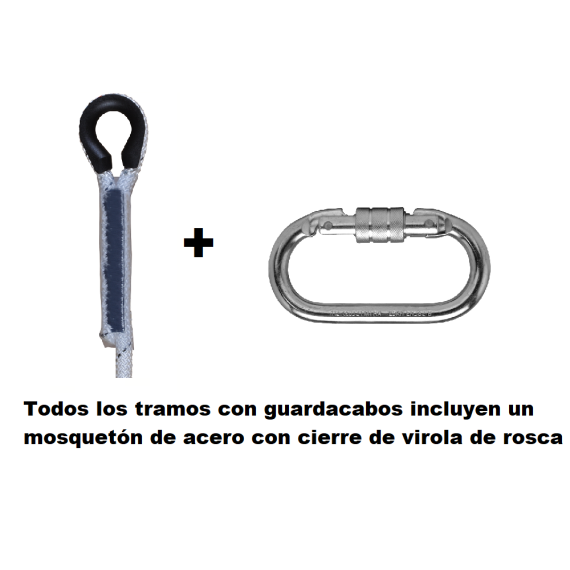 Corda de 12 mm de diâmetro para estilos de vida flexíveis em 353-2 (ref. AC200)