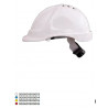 Casco di sicurezza con struttura in ABS e fascia antisudore IRUDEK Stilo 600V