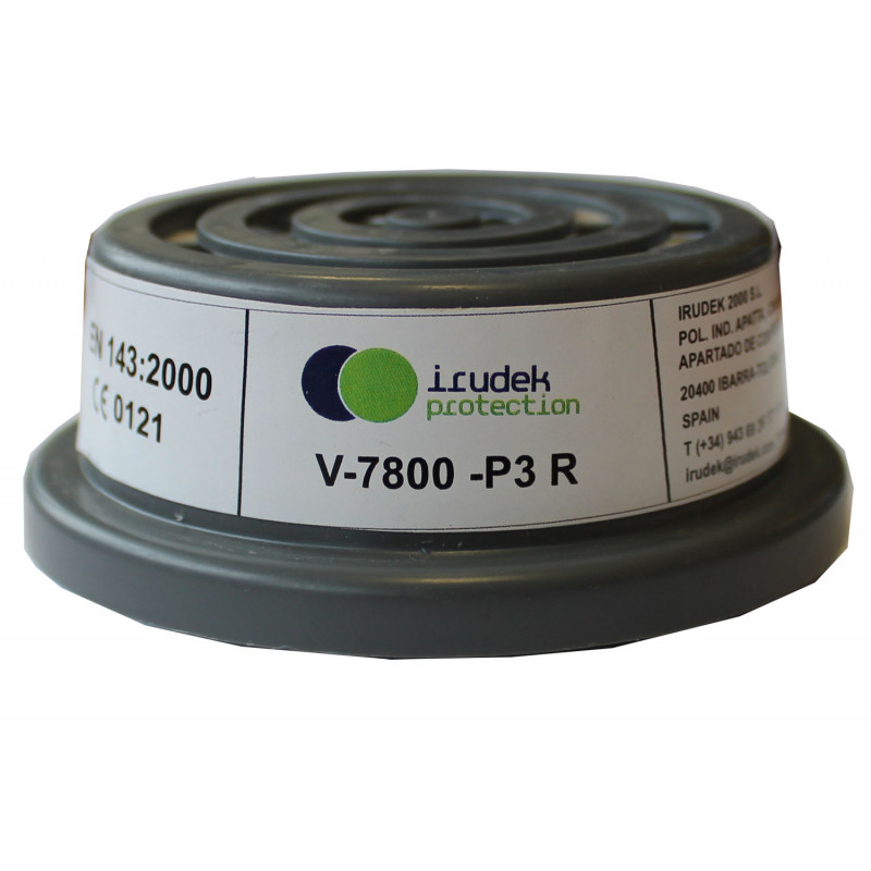 Protección respiratoria IRU-7800 P3 R OV