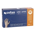 100% 100% latex dispensing box with dust (with powder)