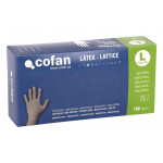 Guantes Látex 100 uds (Sin polvo)