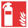 Single pictogram distress signal COFAN fire extinguisher