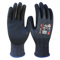 Gripcut Polyester Glove Protection against cutting level 5 (12 pairs)