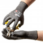 Gripcut Polyester Glove Protection against cutting level 5 (12 pairs)