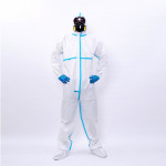 Buzo químico desechable Cat. 3 con costuras selladas SAFETOP