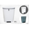 Pedal bin OVAL 25 liters 24200 DENOX- FAMESA