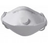 Máscara dobrável horizontal com válvula metal free FFP3 NR D SAFETOP
