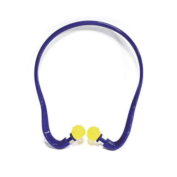 Hearing plugs with Light Band headband - auditory protector SNR 29 DB
