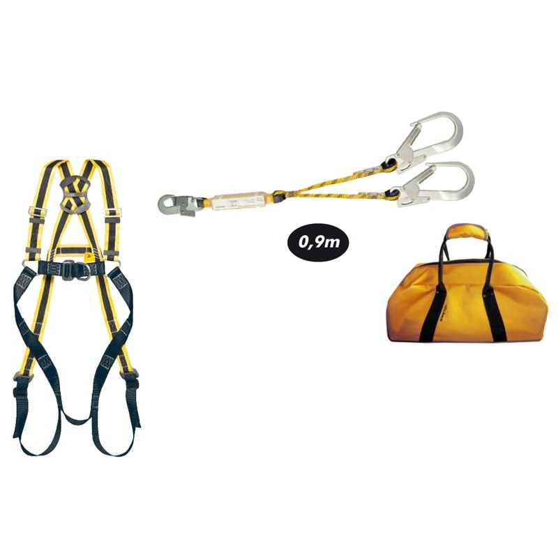 Fall arrest kit with Samaja harness and Scotia double rope