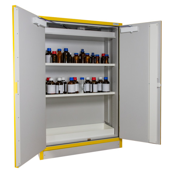 High security cabinet at 14470-1 and FM for flammable products