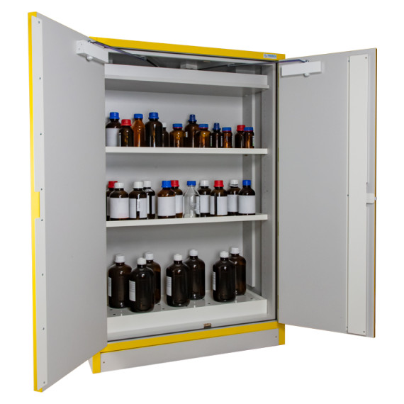 High security cabinet at 14470-1 and FM for flammable products