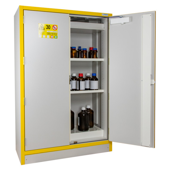 High security cabinet at 14470-1 and FM for flammable products