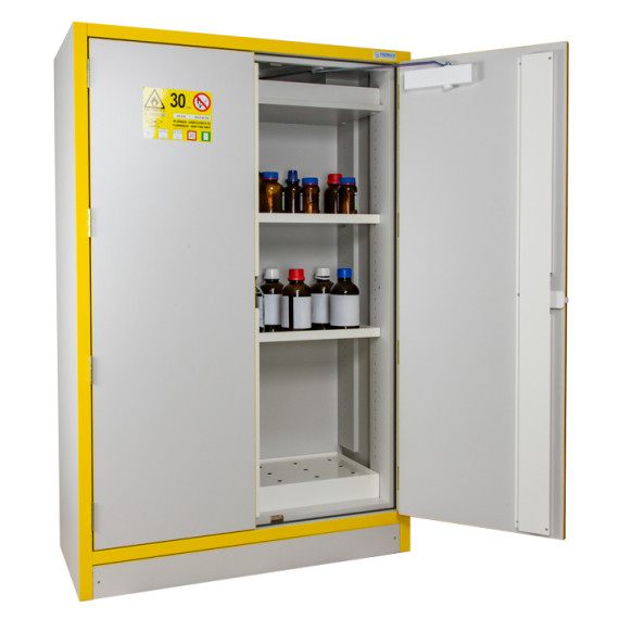 High security cabinet at 14470-1 and FM for flammable products