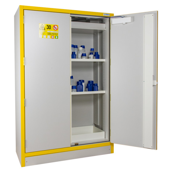 High security cabinet at 14470-1 and FM for flammable products