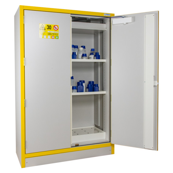 High security cabinet at 14470-1 and FM for flammable products