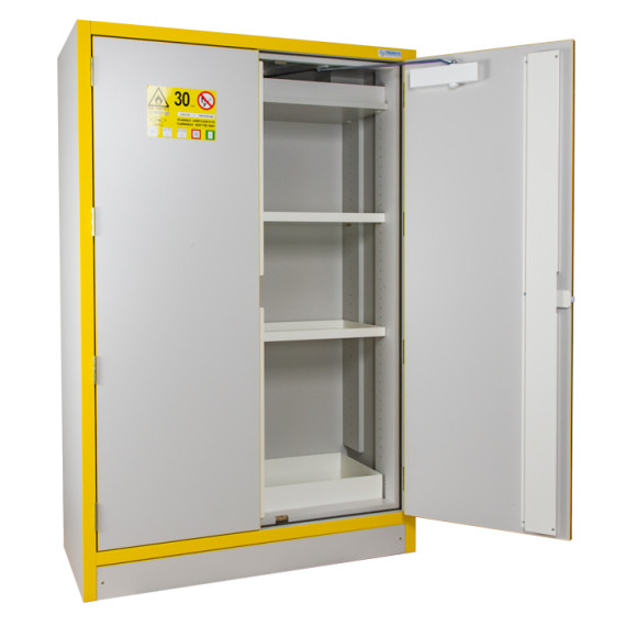 High security cabinet at 14470-1 and FM for flammable products