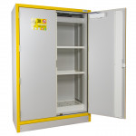 High security cabinet at 14470-1 and FM for flammable products