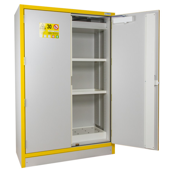 High security cabinet at 14470-1 and FM for flammable products