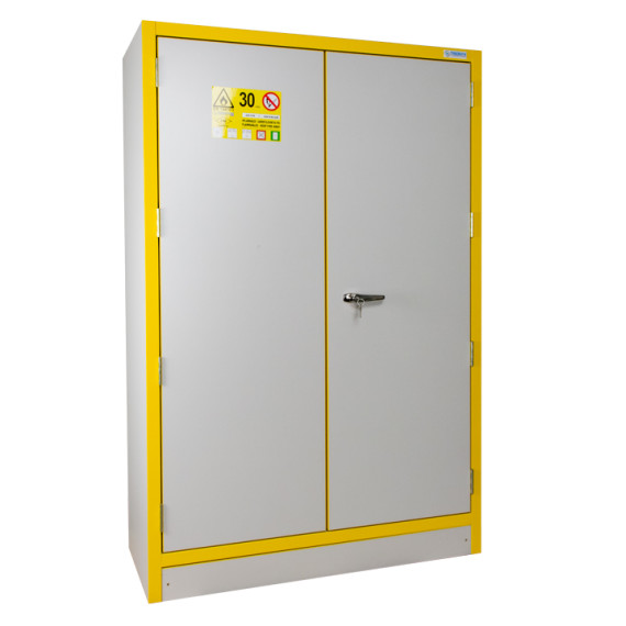 High security cabinet at 14470-1 and FM for flammable products